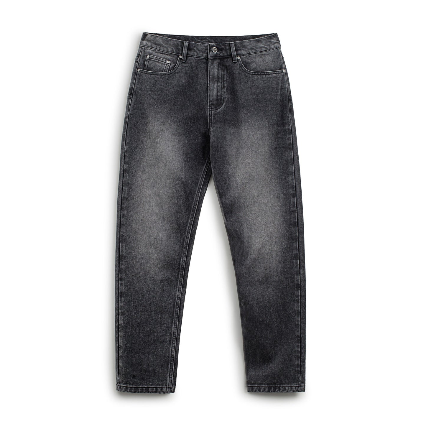 Gray Straight Micro-cone Radish Pants Men's Summer And Autumn