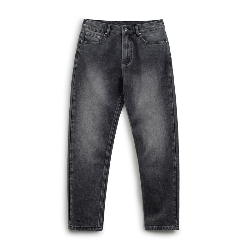 Gray Straight Micro-cone Radish Pants Men's Summer And Autumn