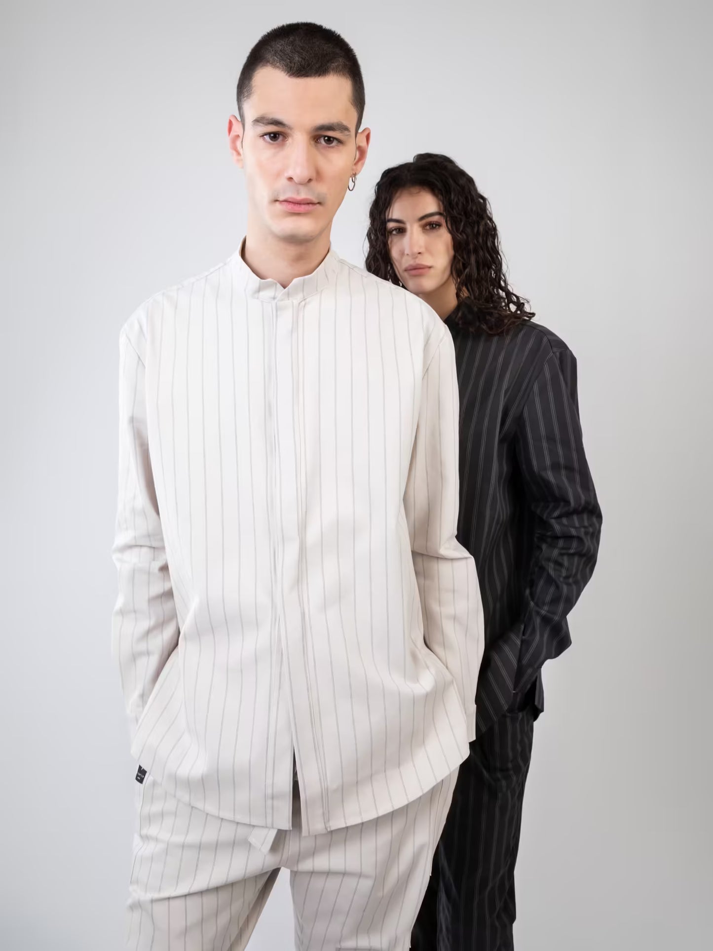 Yaku Shirt - White Stripes