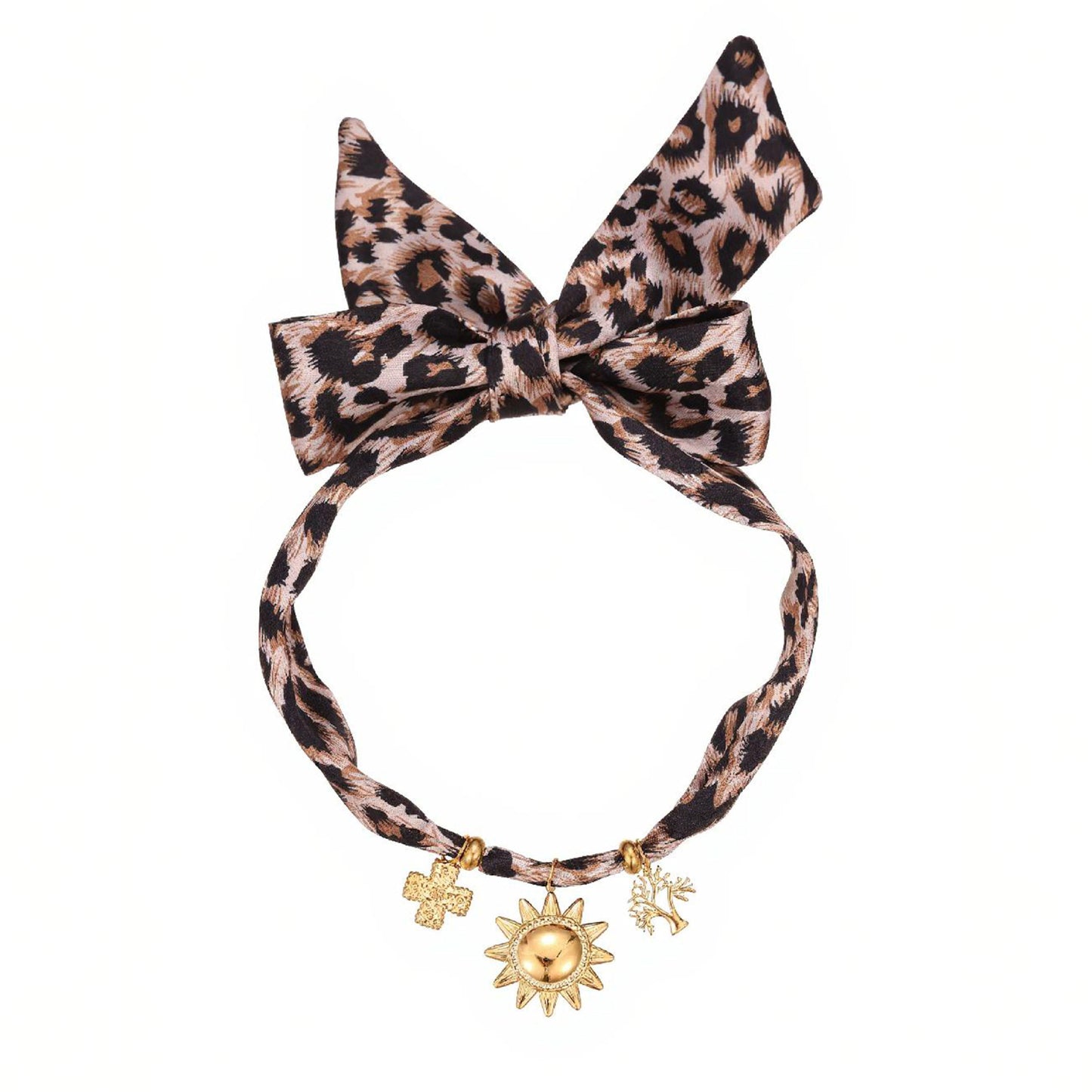 Fashion New Color Scarf Vacation Style Love Pendant Necklace Plated Bracelet