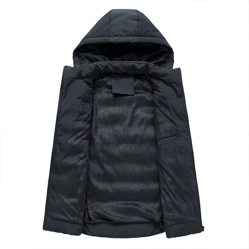Men's Waistcoat Cotton-padded Slim Jacket